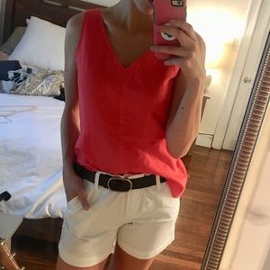 J Crew Linen Tank